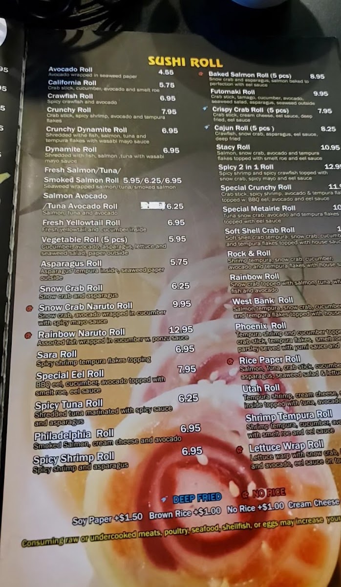 Menu Yumi Sushi & Hibachi-4
