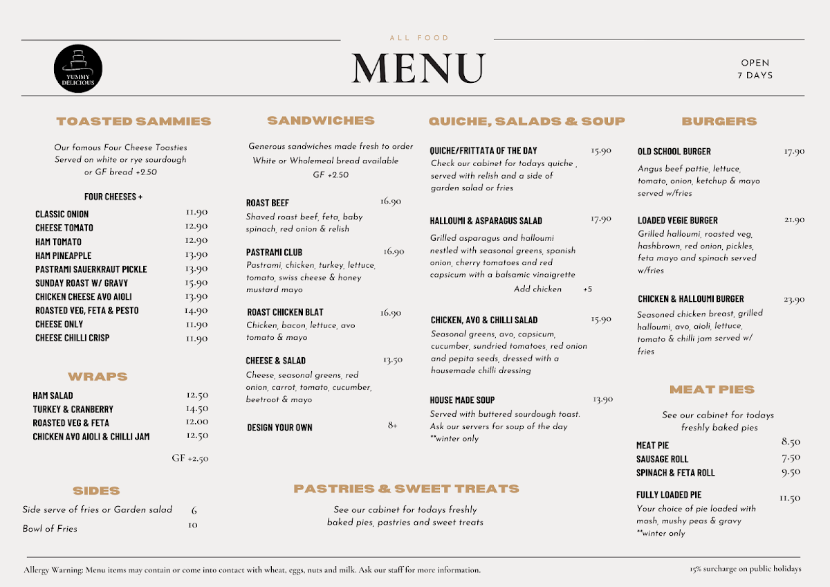 Menu Yummy Delicious Cafe-2