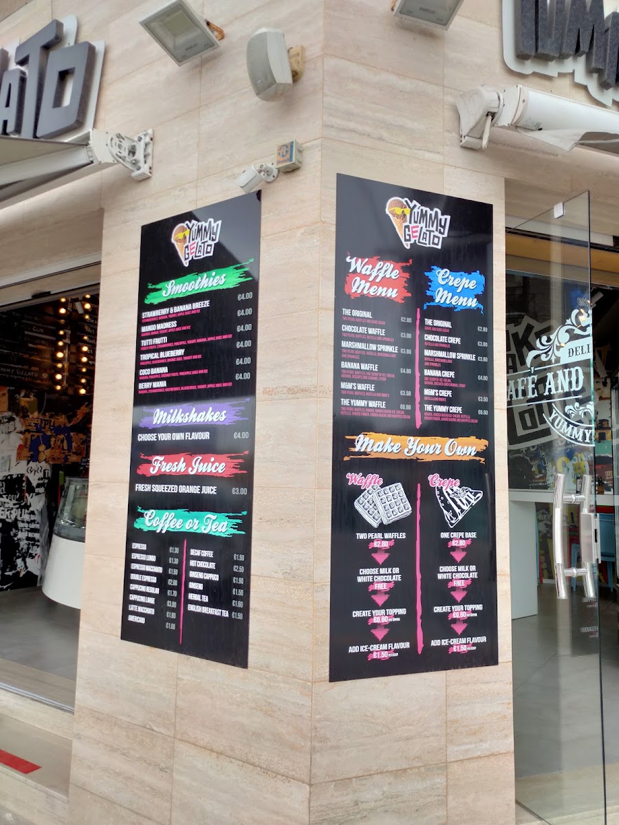 Menu Yummy Gelato-2