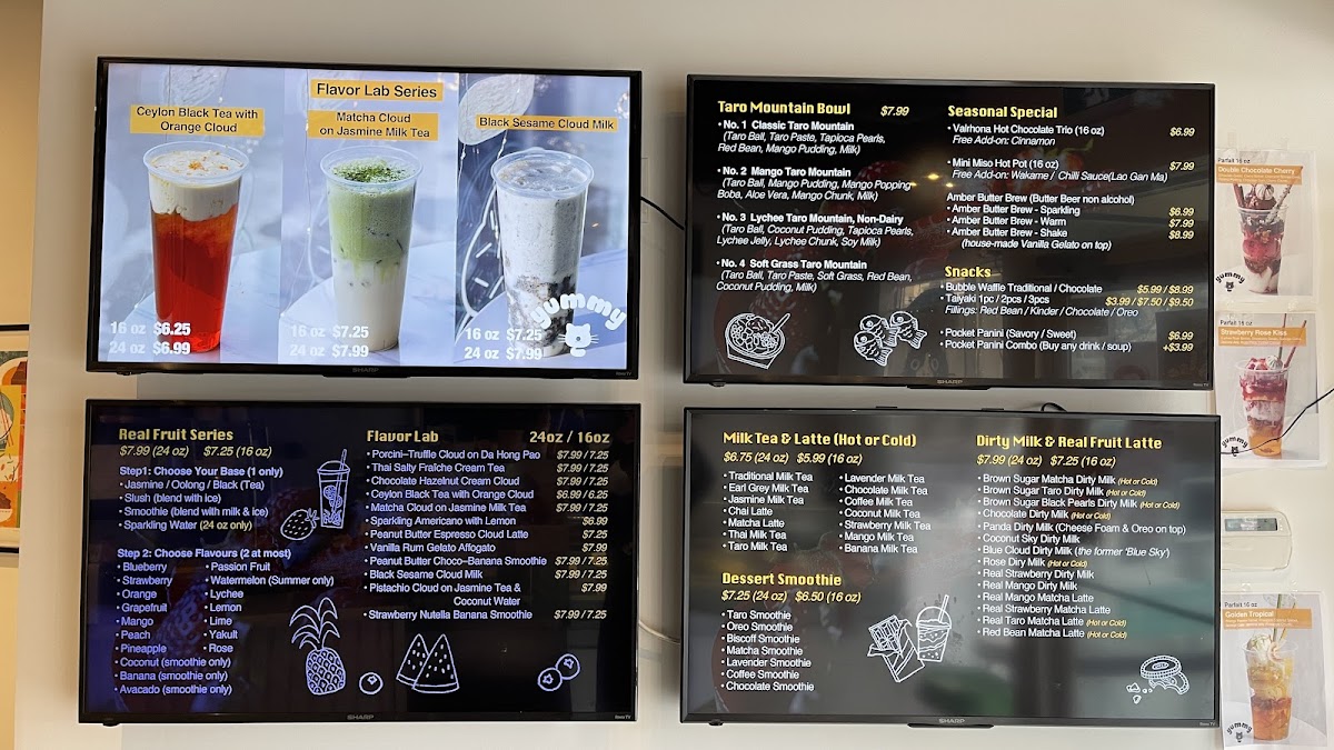 Menu Yummy Q-1