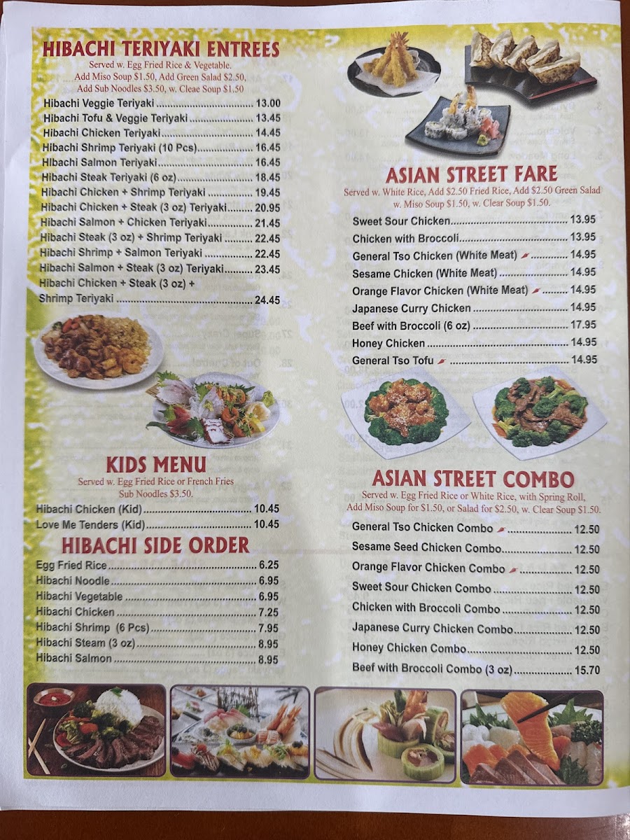 Menu Yummy Tokyo-1