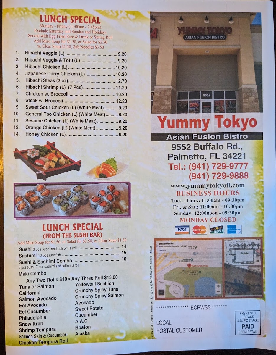 Menu Yummy Tokyo-10