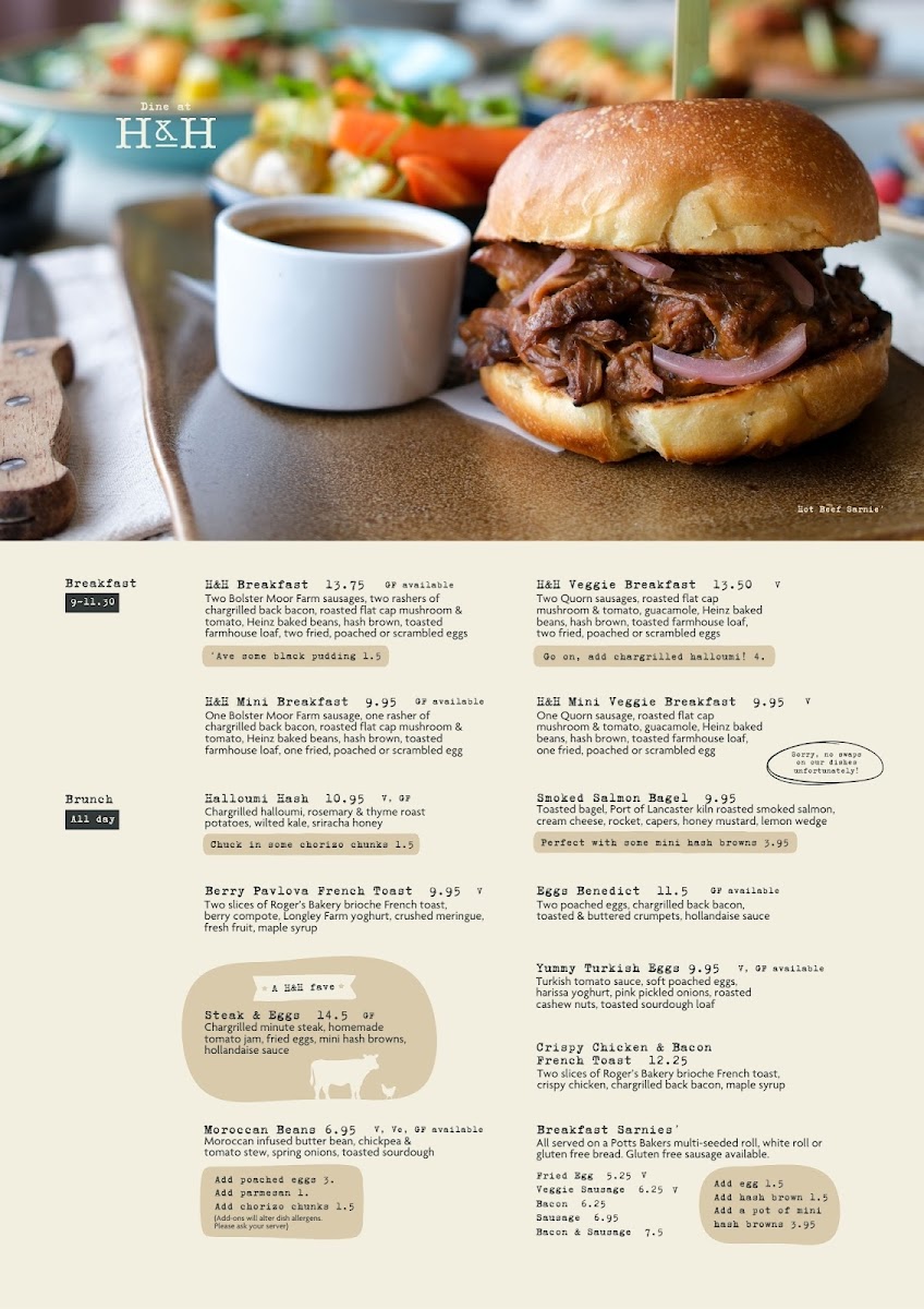 Menu Yummy Yorkshire Ice Cream Parlour - Hide & Hoof Farm Restaurant-3