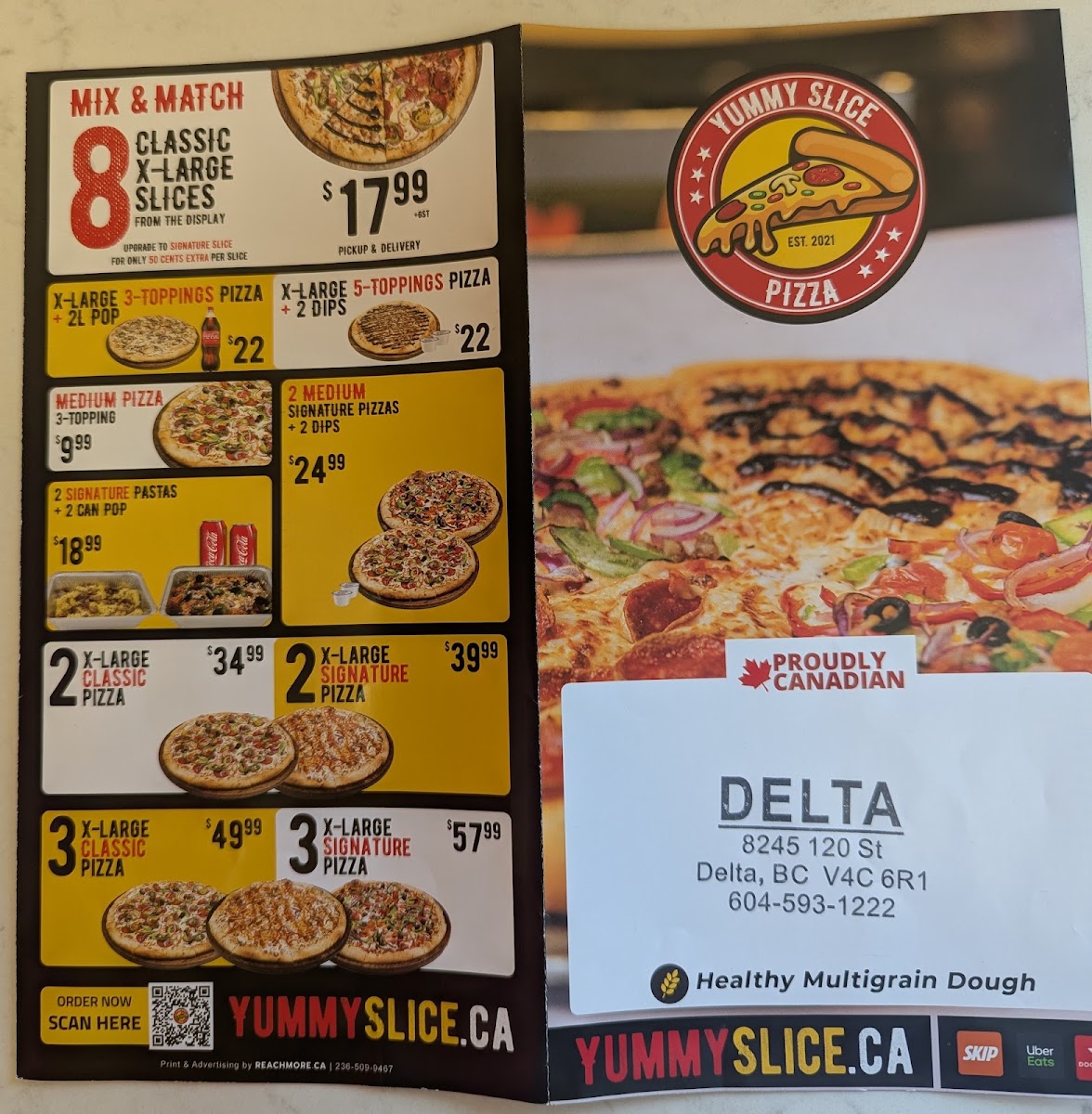 Menu Yummyslice Pizza-4