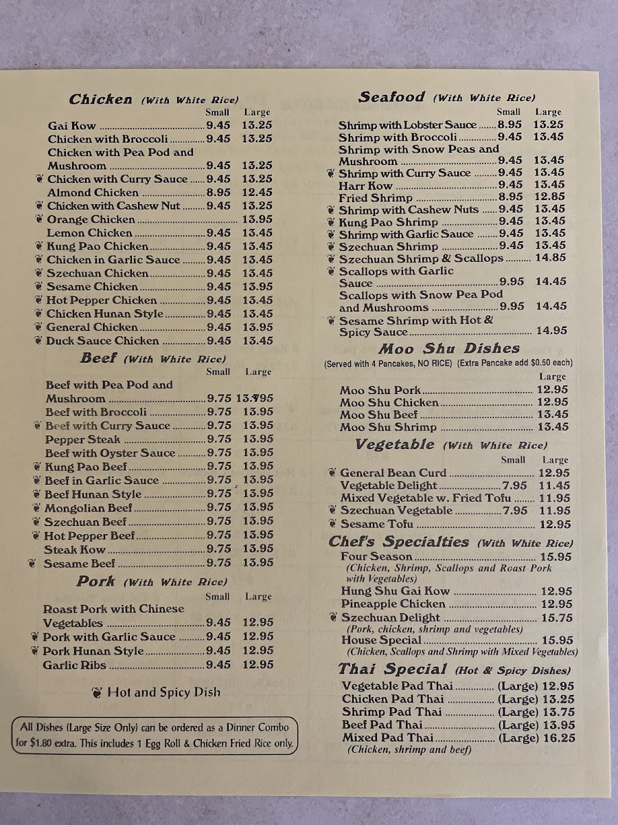 Menu Yun's Village-3