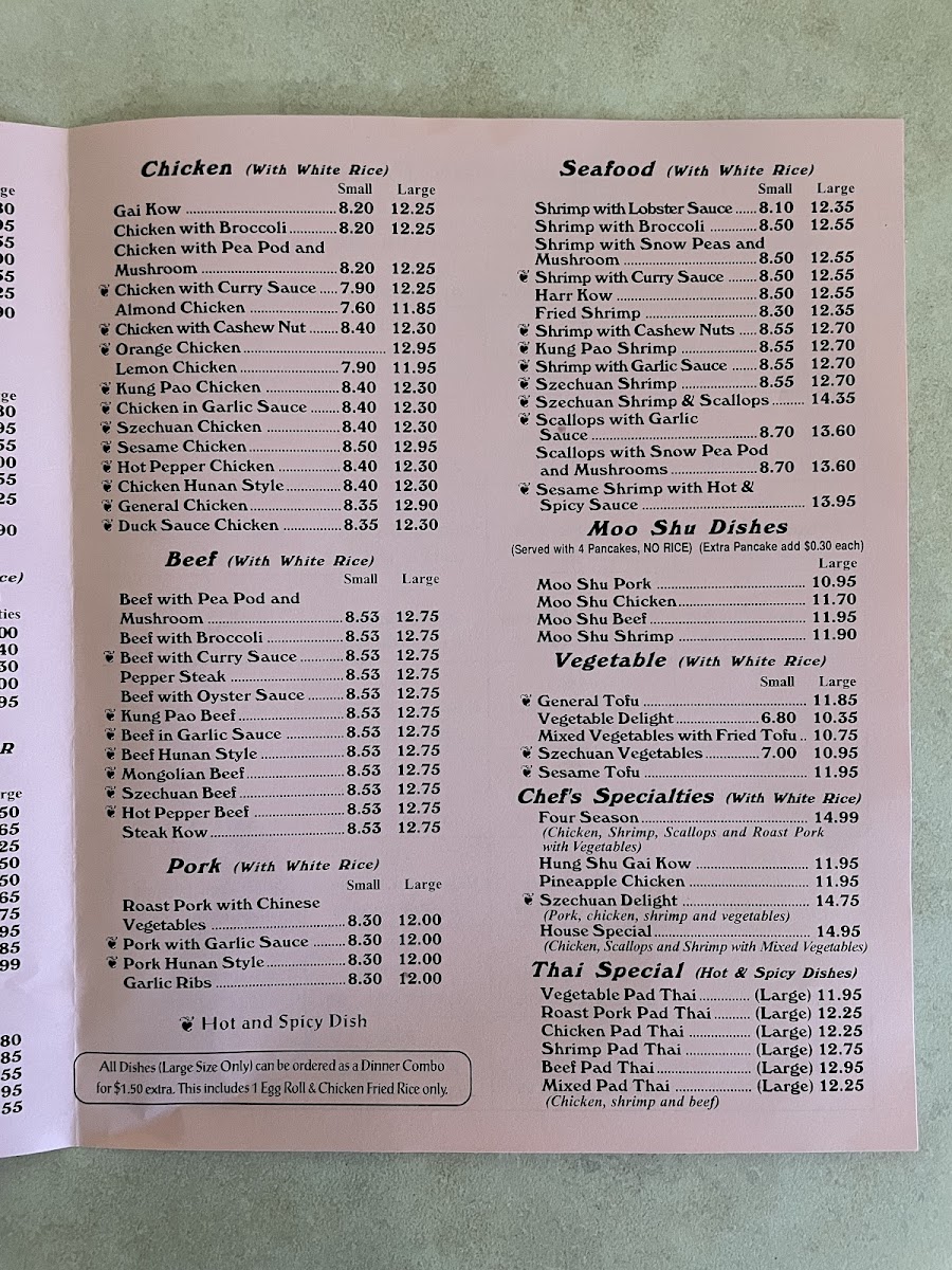 Menu Yun's Village-4