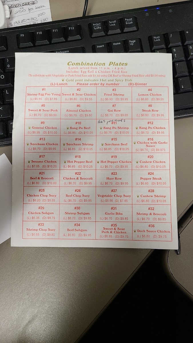 Menu Yun's Village-5