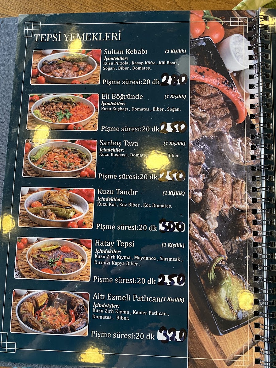 Menu Yunus Et-1
