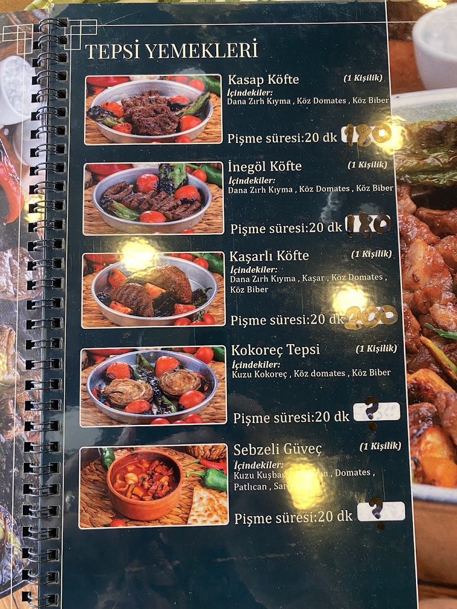 Menu Yunus Et-2