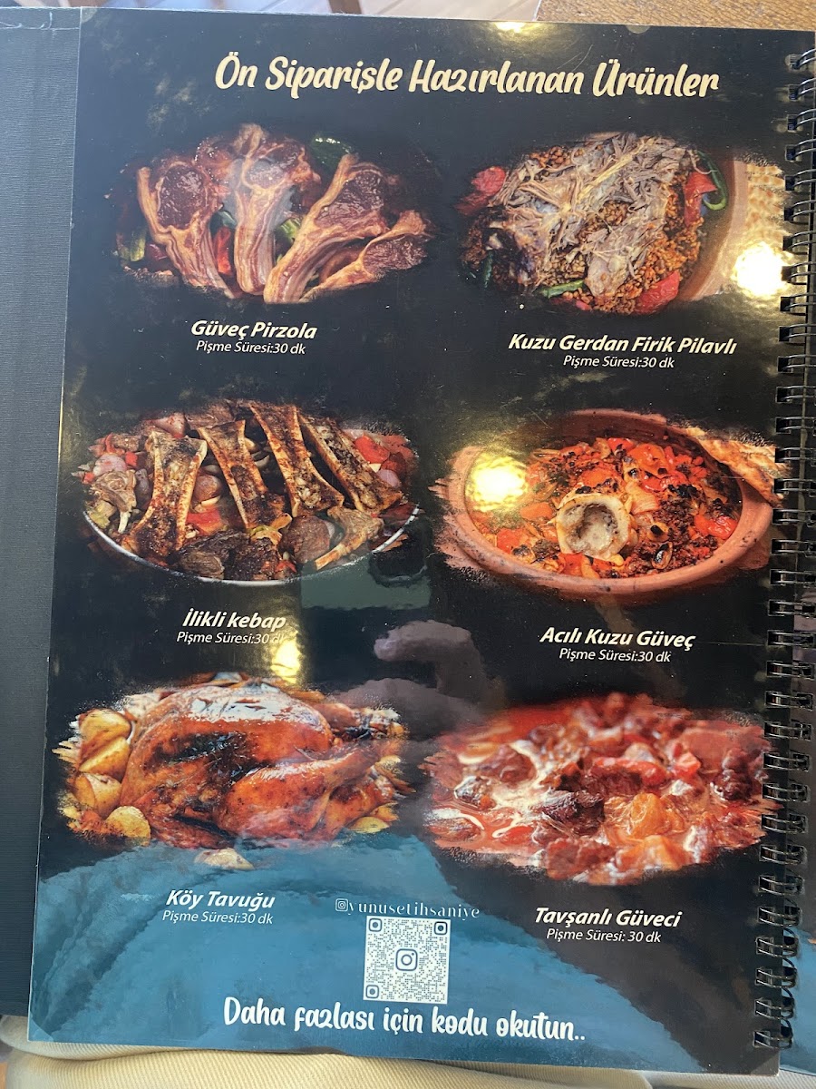 Menu Yunus Et-6