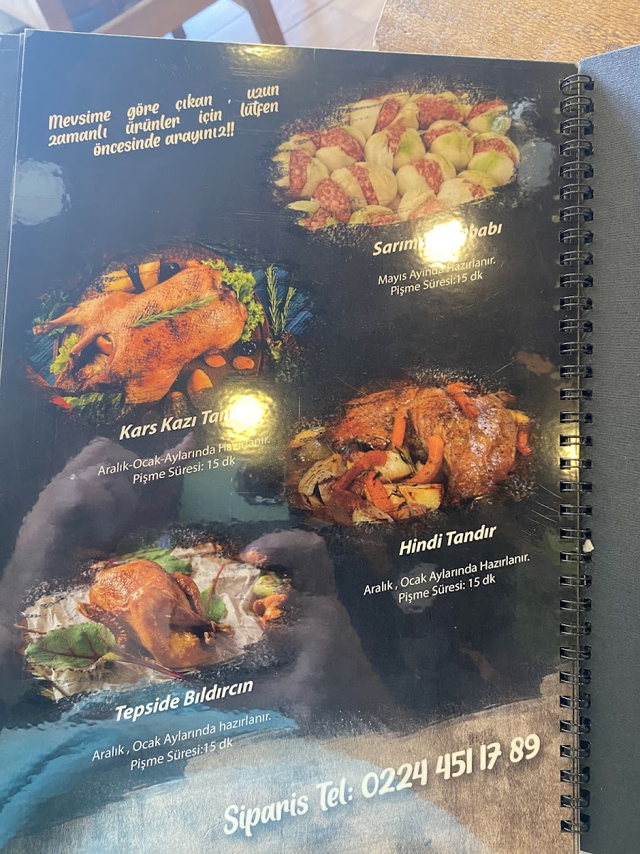 Menu Yunus Et-8