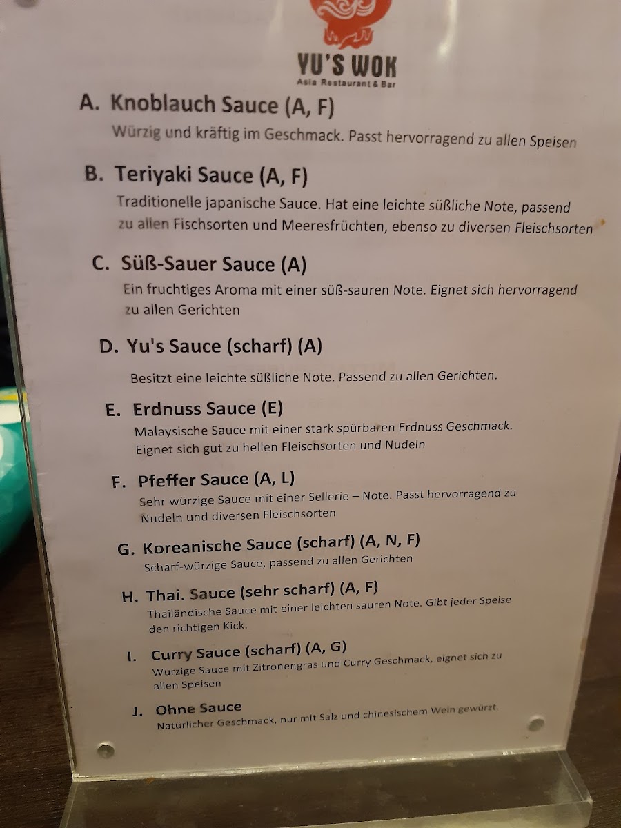 Menu Yu‘S Wok-7