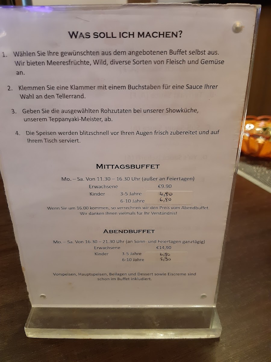 Menu Yu‘S Wok-9