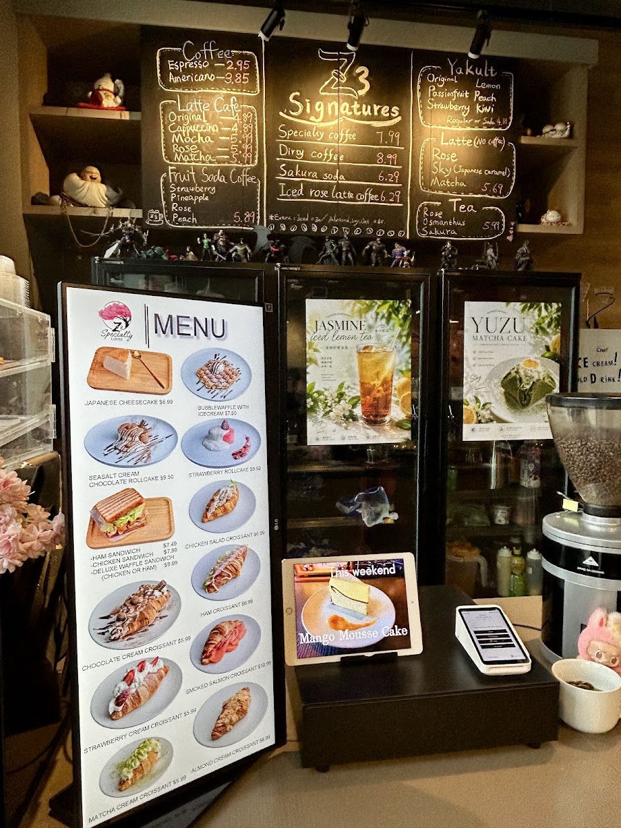 Menu Z3 Specialty Coffee-1