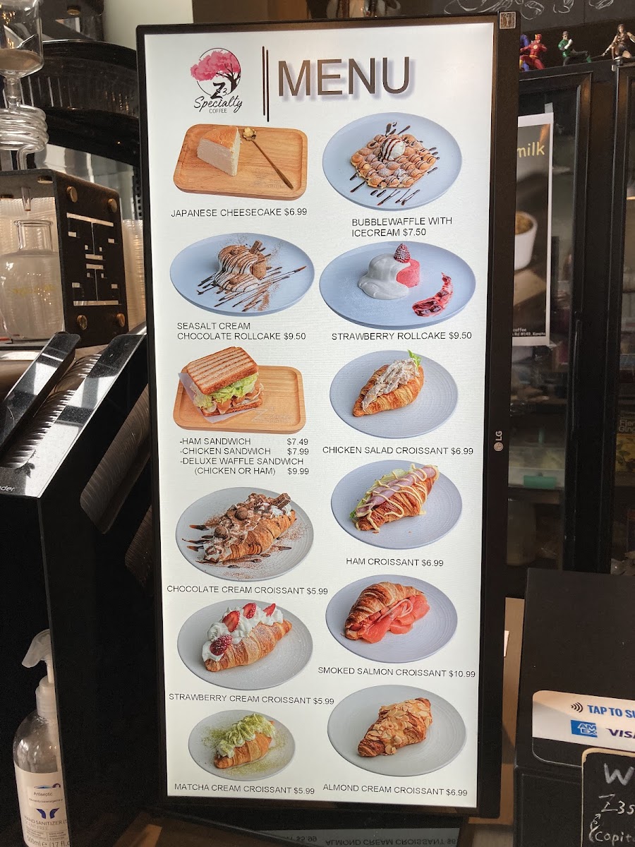 Menu Z3 Specialty Coffee-10