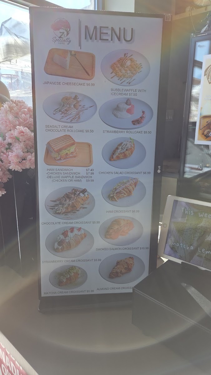 Menu Z3 Specialty Coffee-6