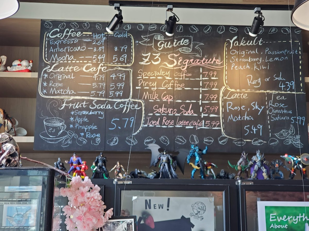 Menu Z3 Specialty Coffee-7