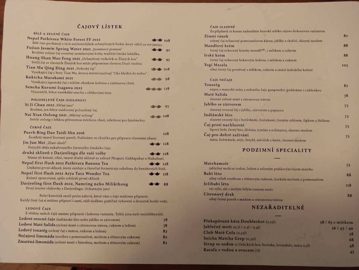 Menu Za Zrcadlem-2