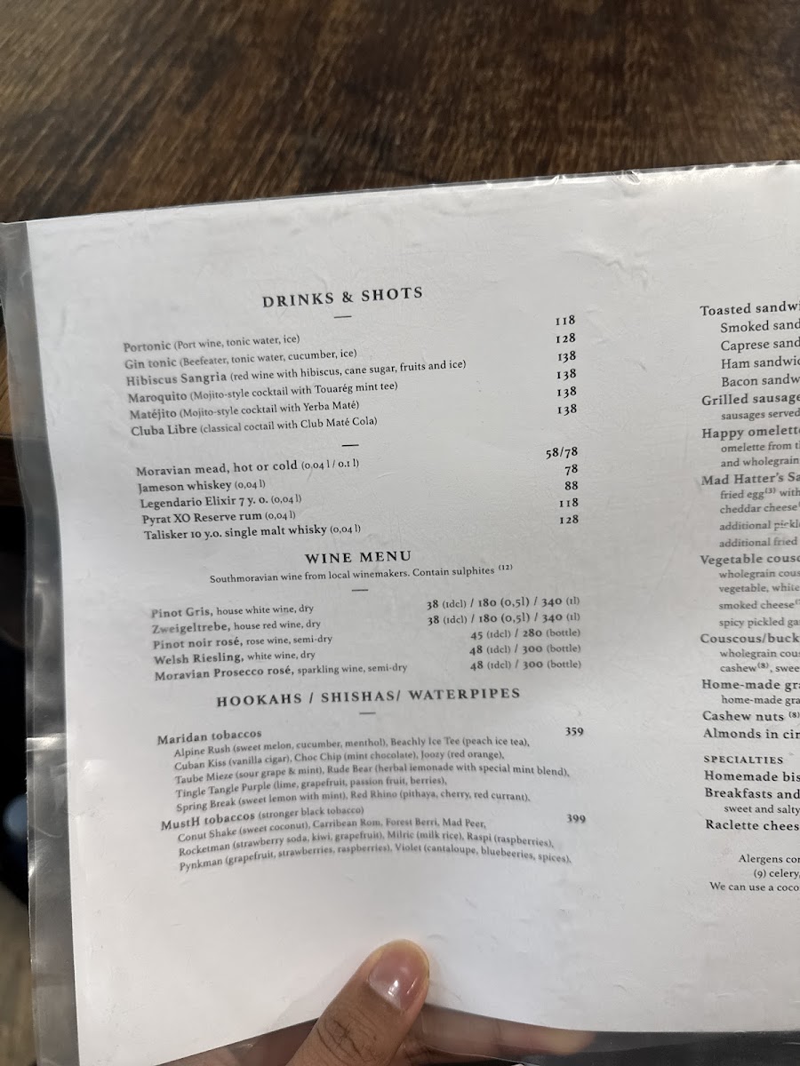 Menu Za Zrcadlem-4