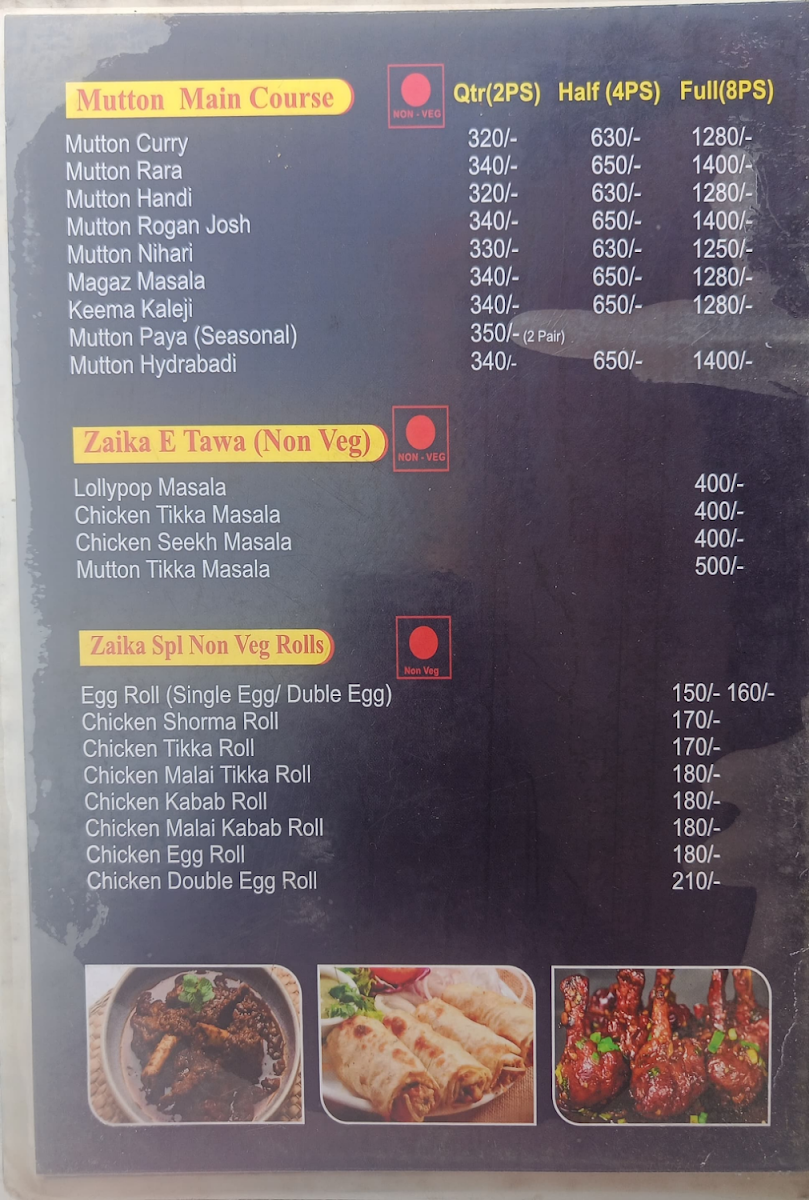 Menu Zaika-E-Dilli-4