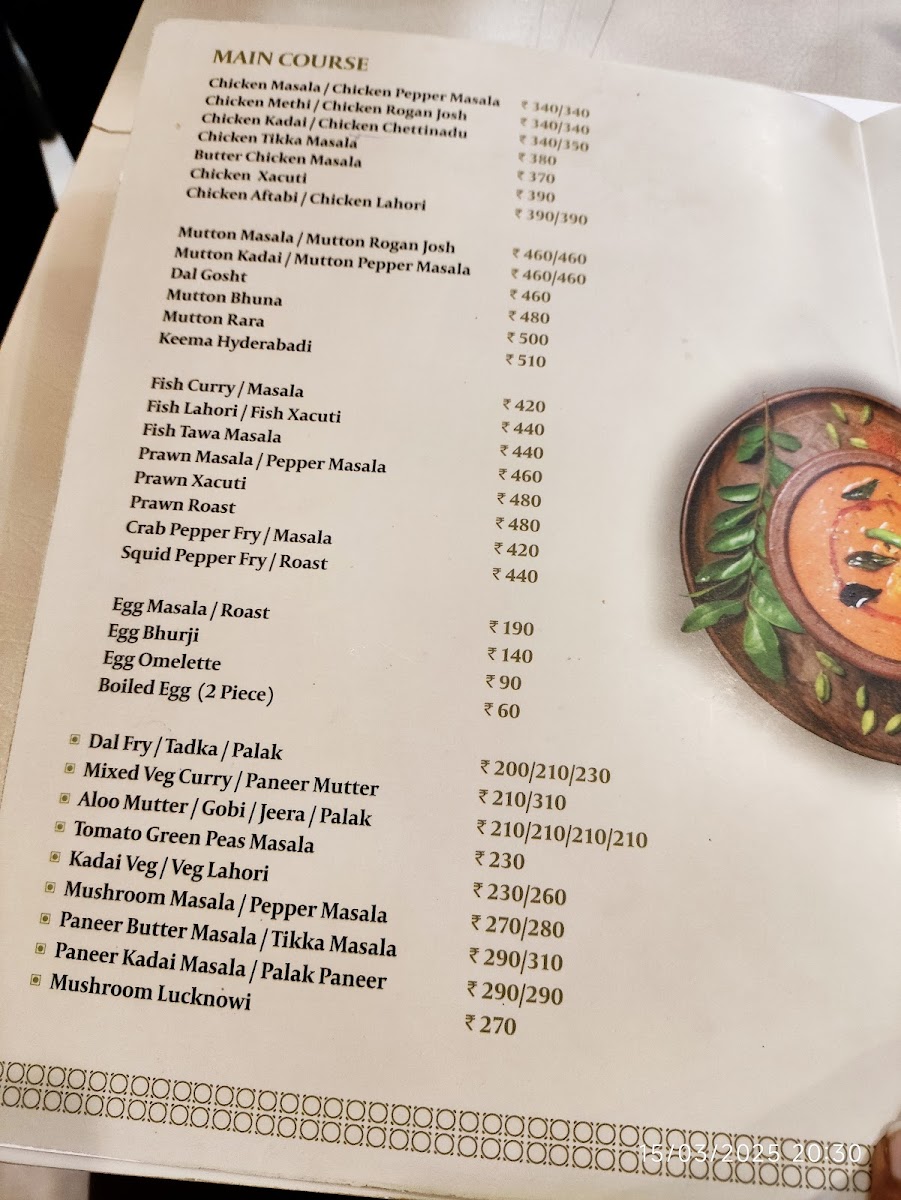 Menu Zaitoon Restaurant, Anna Nagar-5