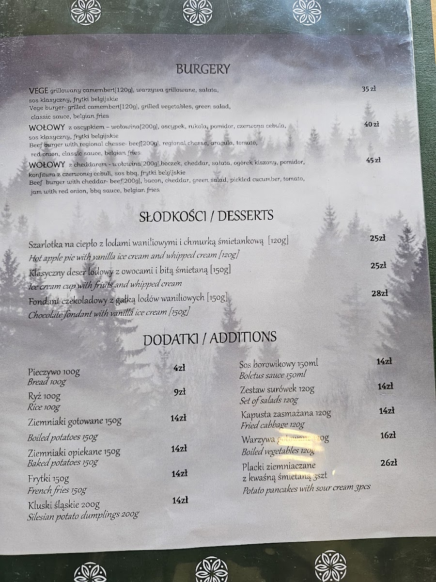 Menu Zakopiańskie Smaki-2
