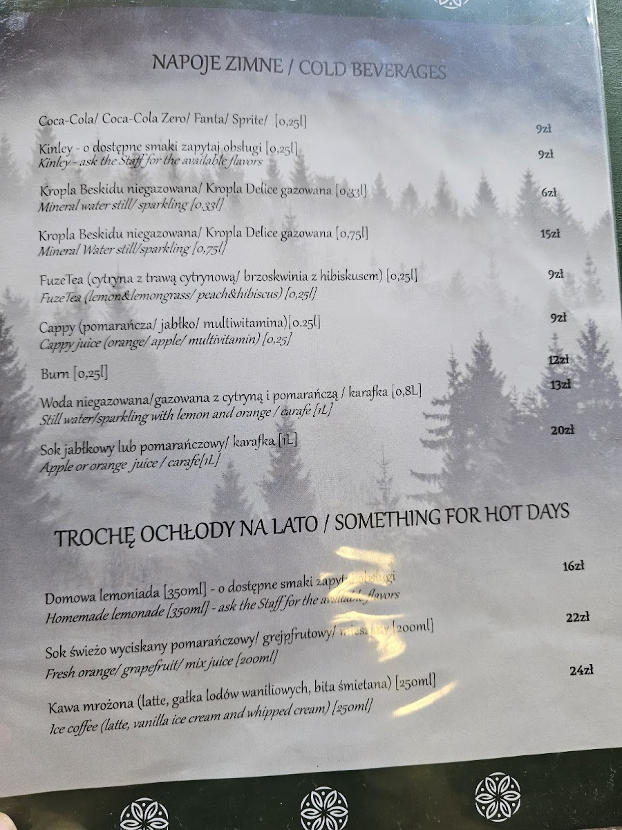 Menu Zakopiańskie Smaki-5