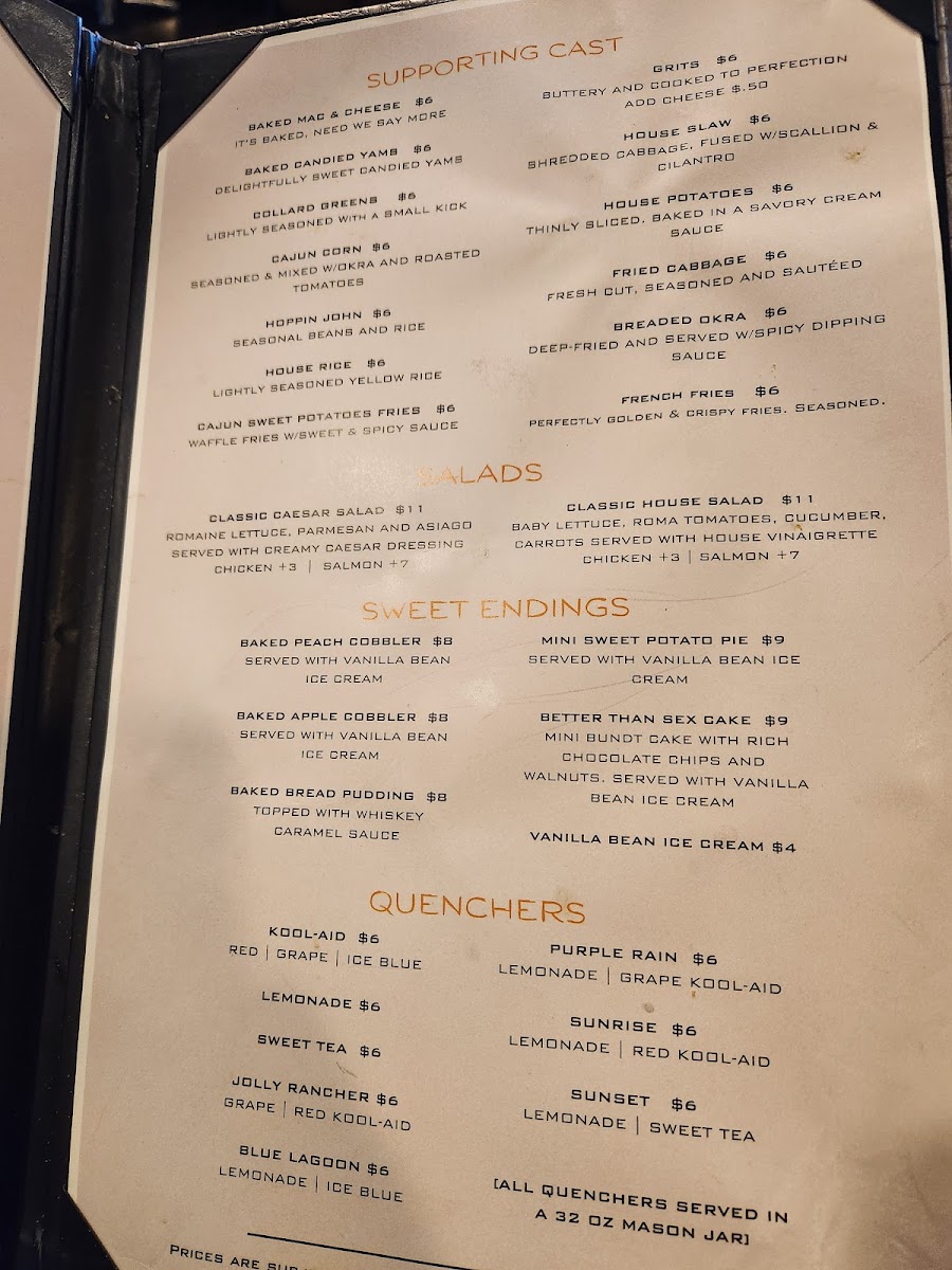 Menu Zanzibar Soul Fusion-7