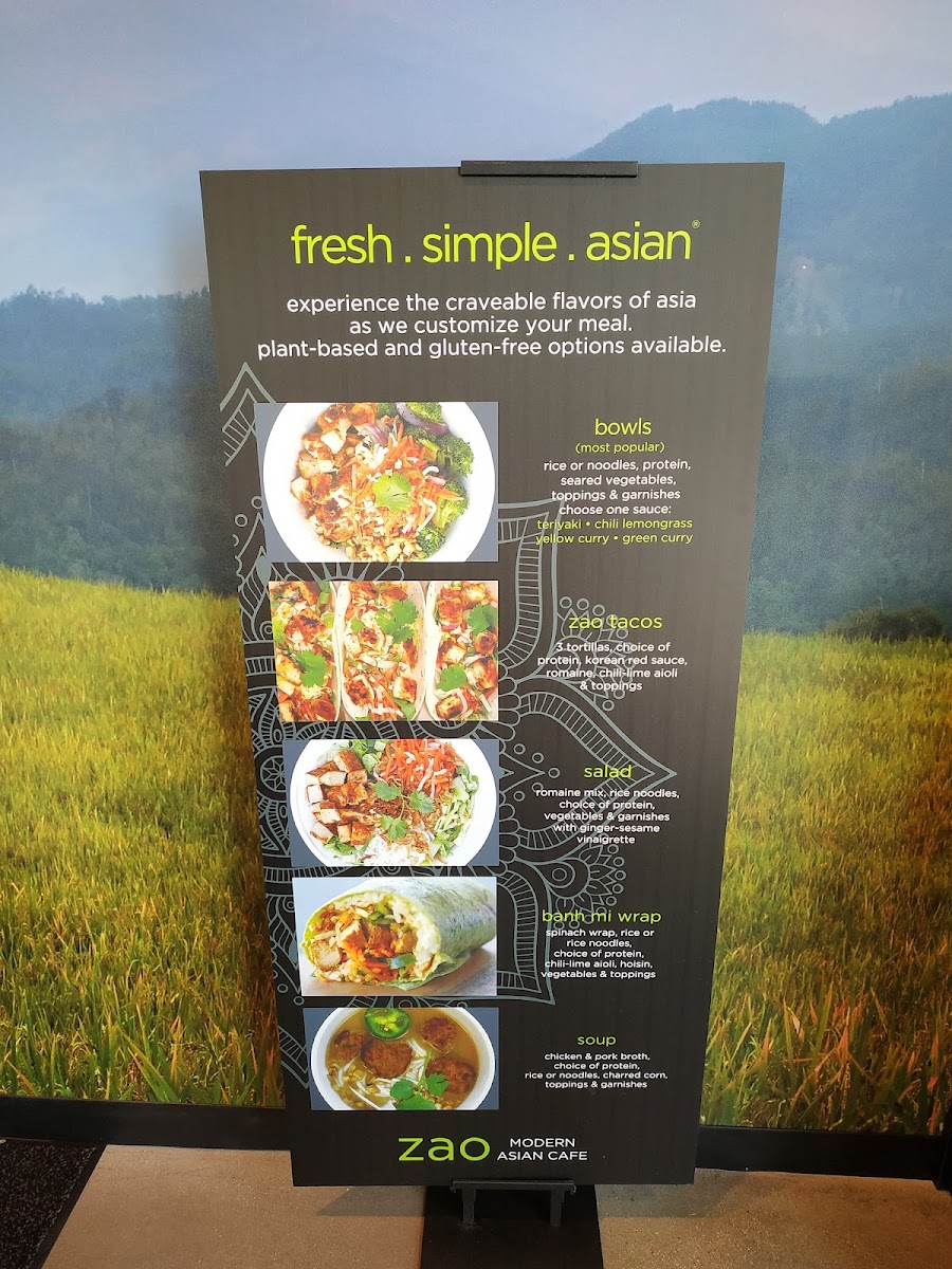 Menu Zao Asian Cafe-2