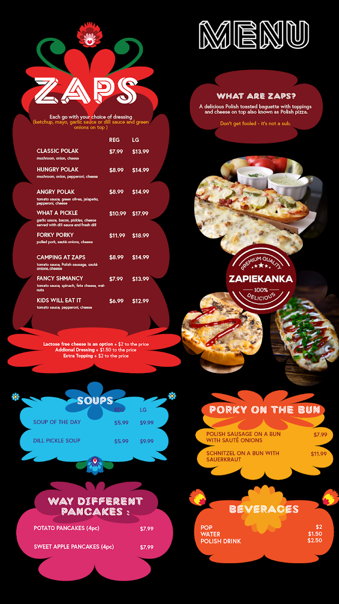 Menu Zaps Polish Street Food-1