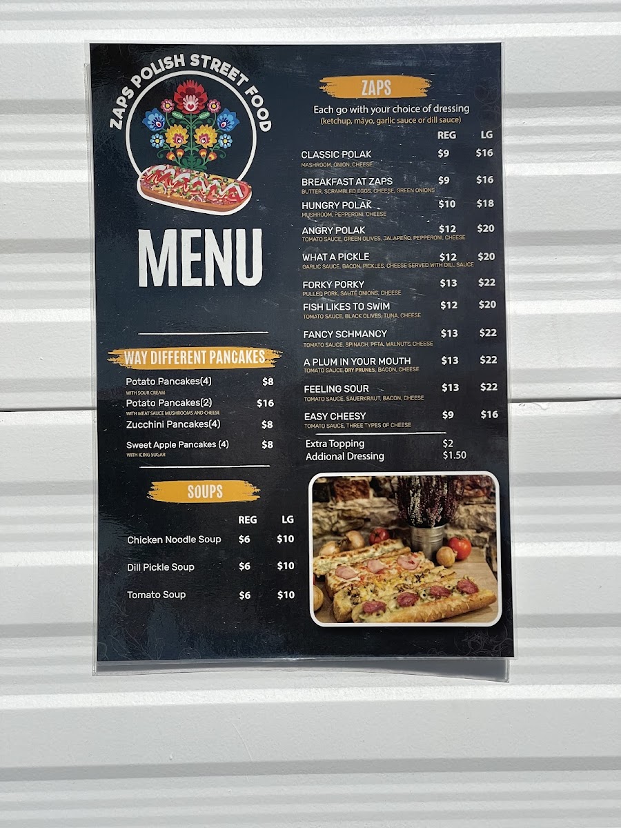 Menu Zaps Polish Street Food-7