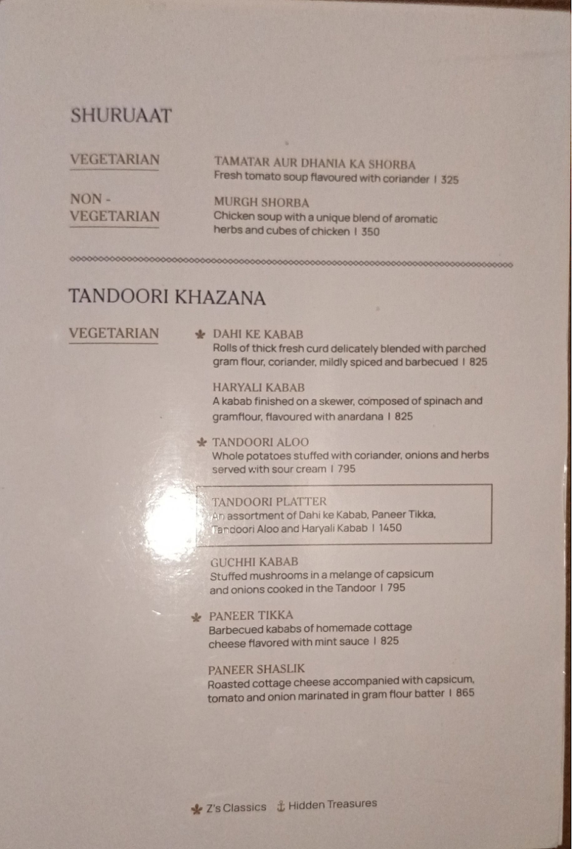 Menu Zaranj-1