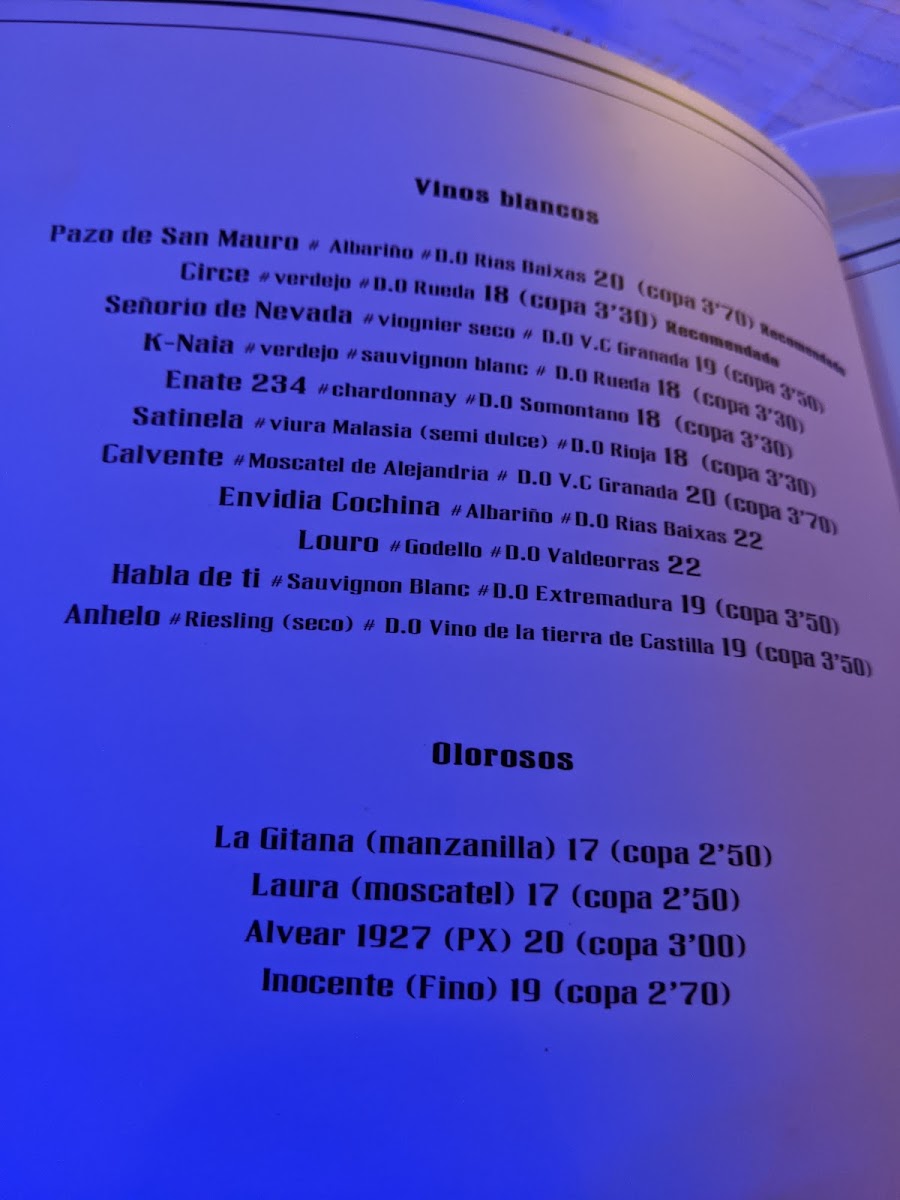Menu Zarcillo Restaurante Gourmet-5
