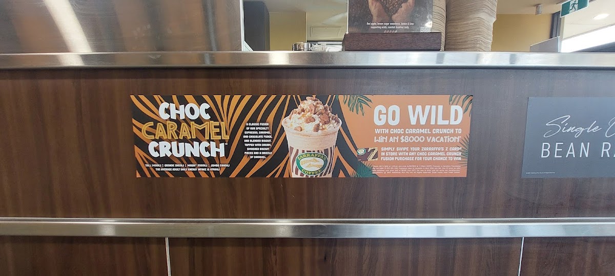Menu Zarraffa's Coffee Maroochydore-2