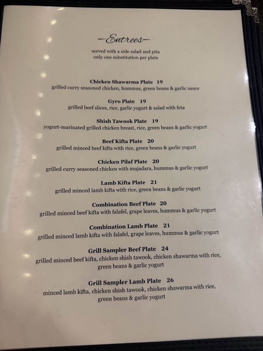 Menu Zayna Mediterranean Restaurant-10