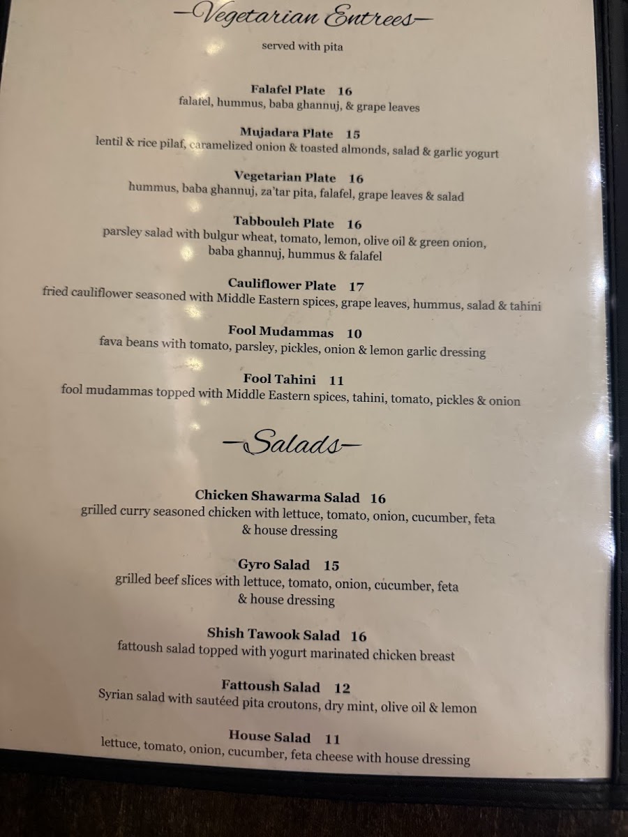 Menu Zayna Mediterranean Restaurant-7