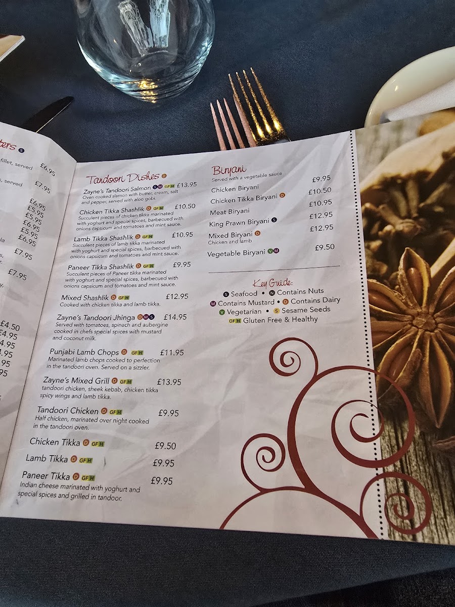 Menu Zaynes Indian Cuisine-2