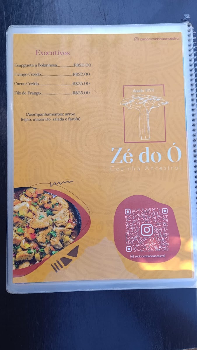 Menu Zé Do Ó-Cozinha Ancestral /porto De Galinhas-7