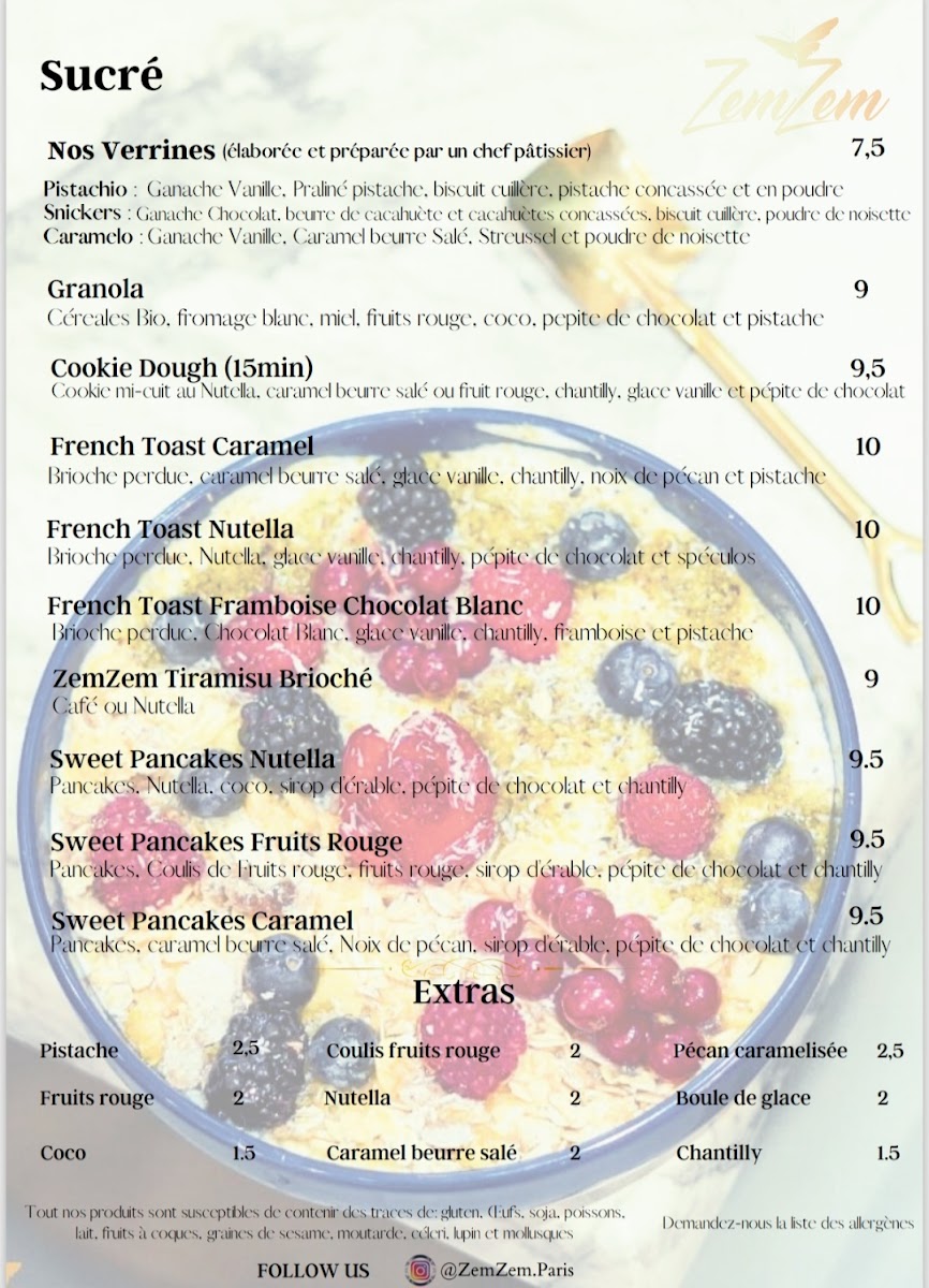 Menu Zemzem-1