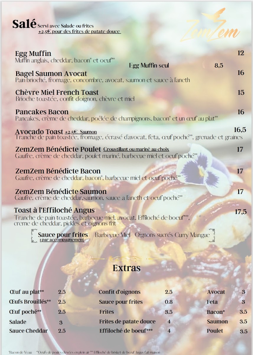 Menu Zemzem-3