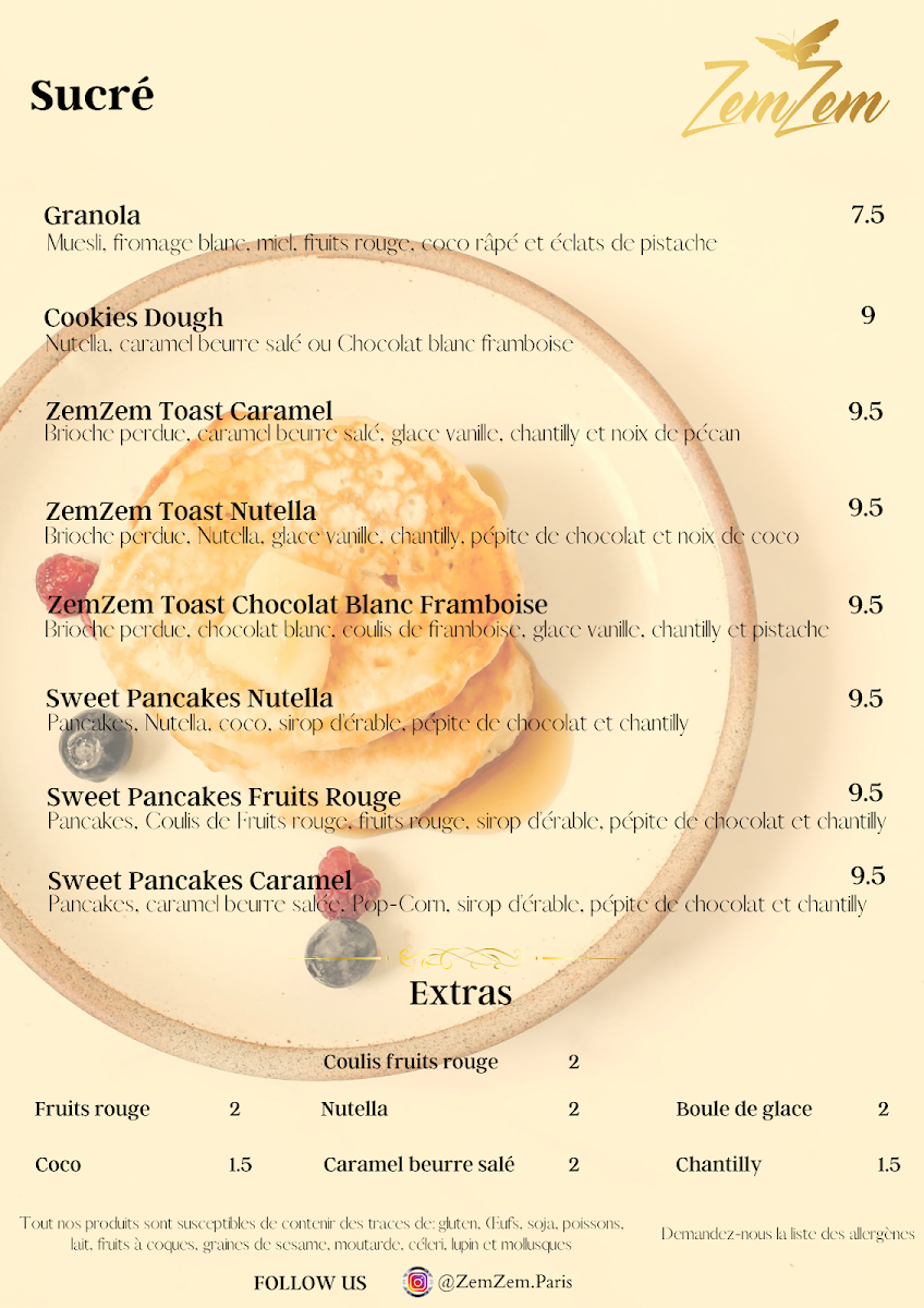 Menu Zemzem-5