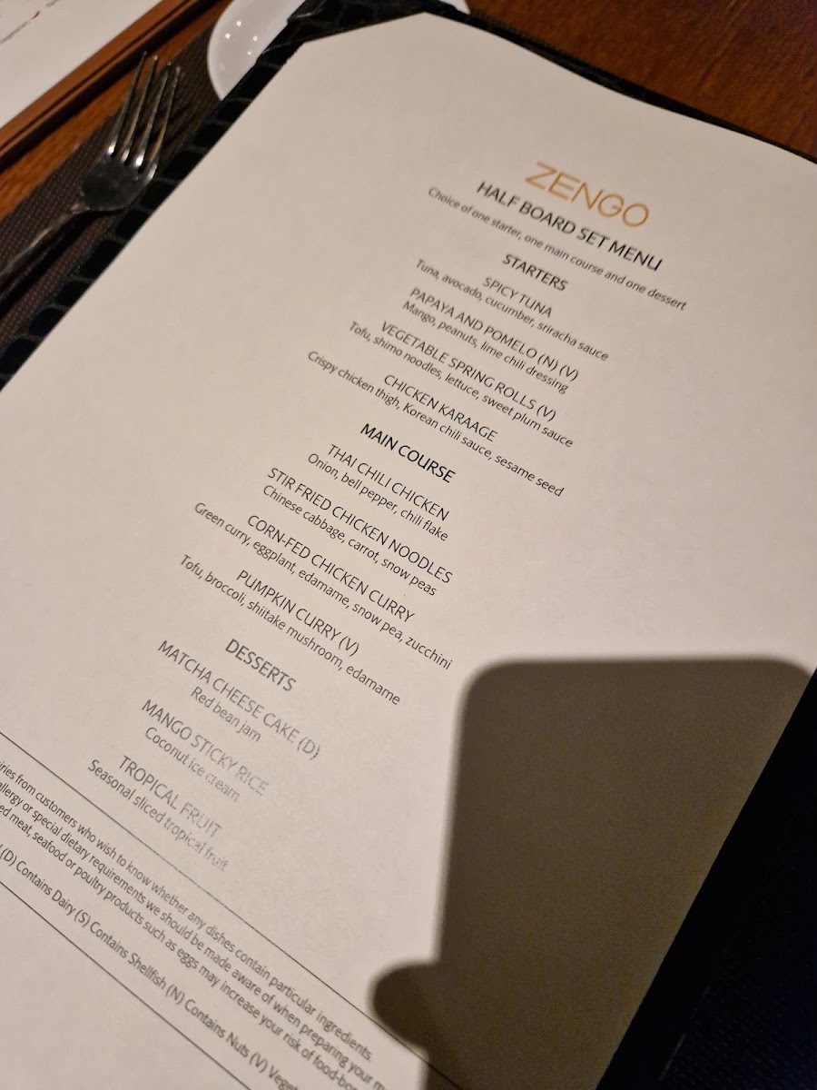 Menu Zengo-3