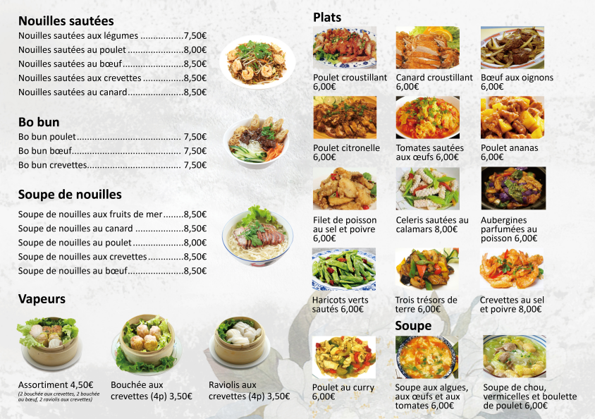 Menu Zeng's-1