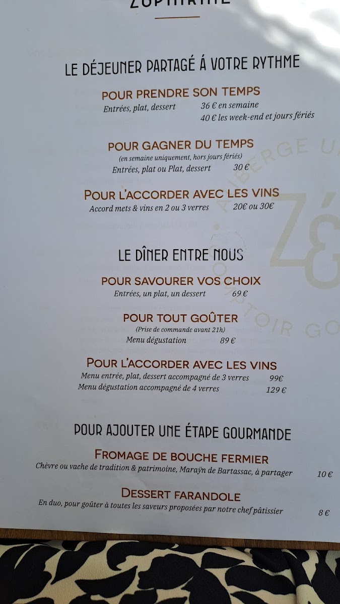 Menu Zéphirine-5