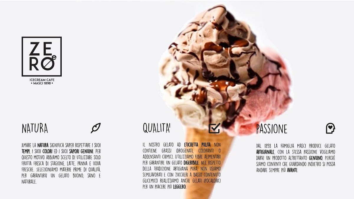 Menu Zero-E-1