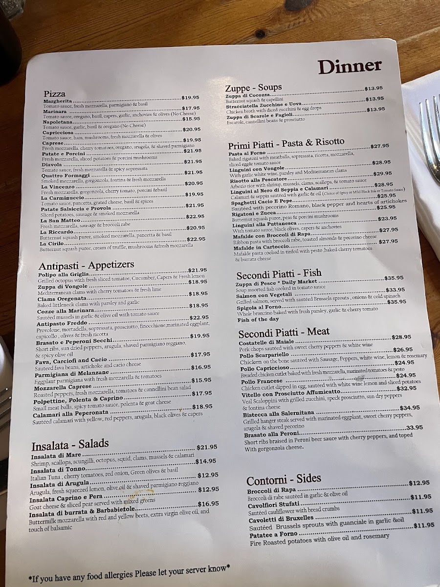 Menu Zero Otto Nove Bronx-2