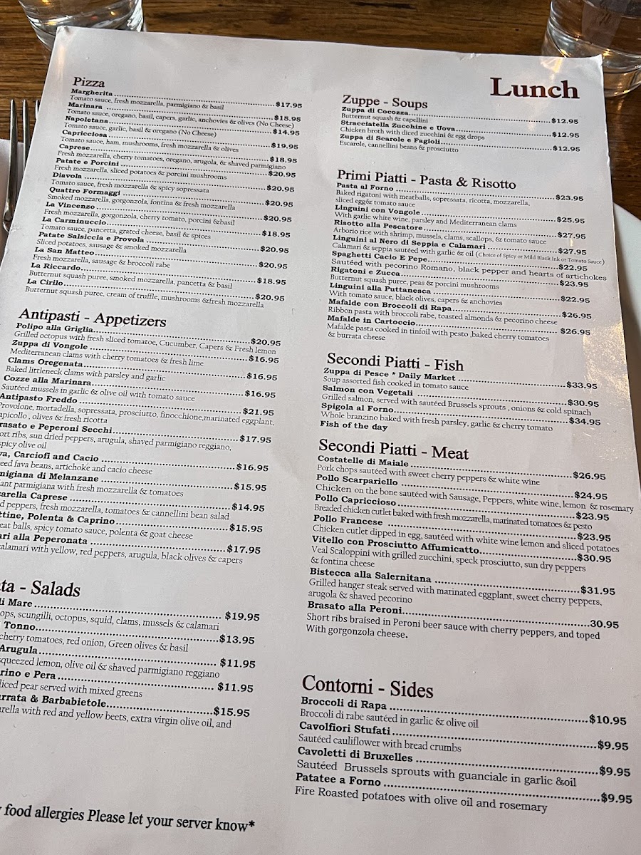 Menu Zero Otto Nove Bronx-6