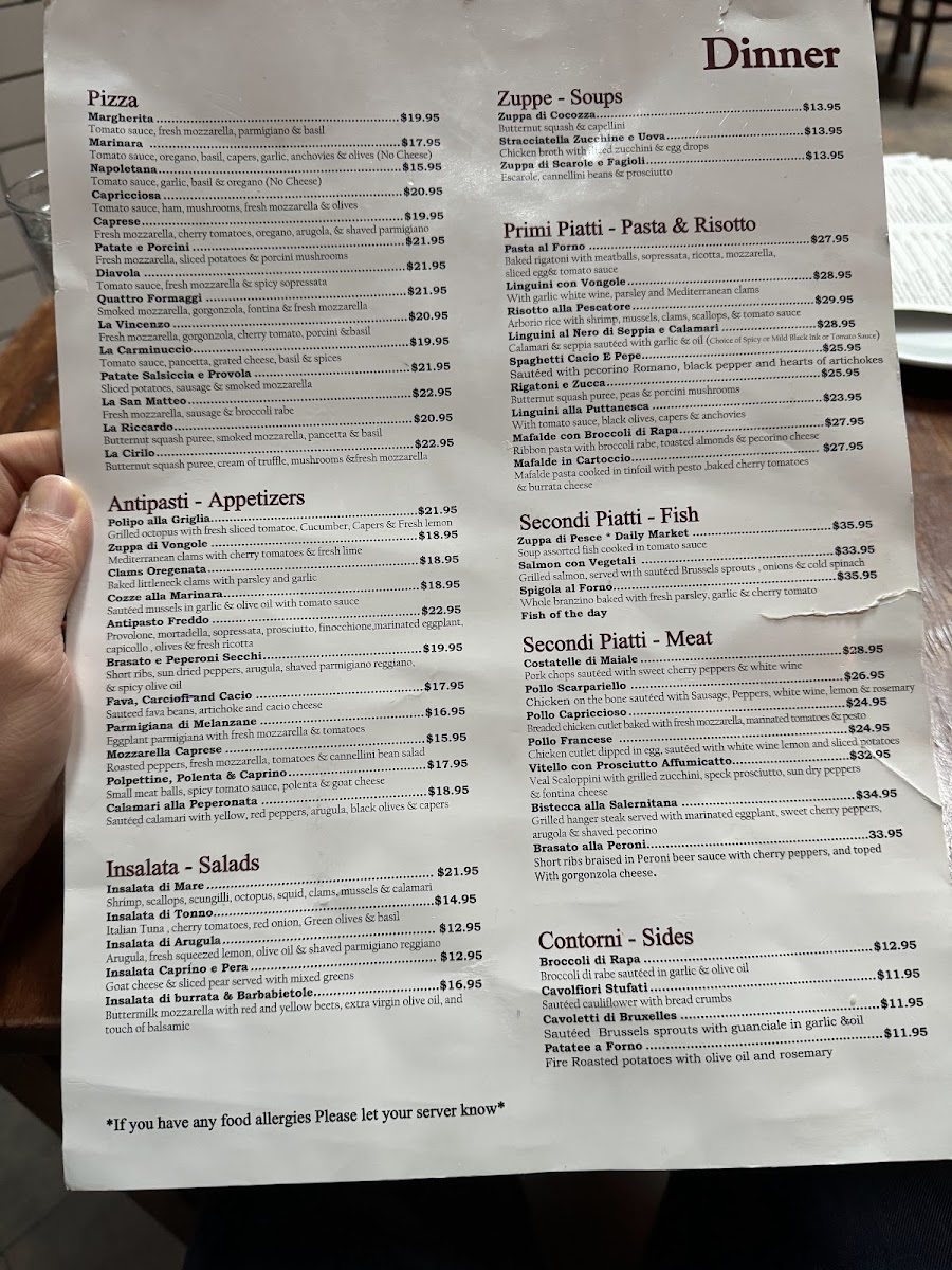 Menu Zero Otto Nove Bronx-9