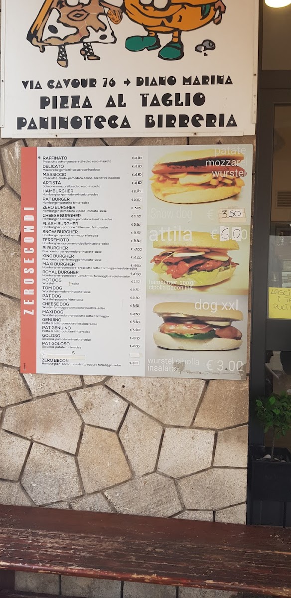 Menu Zero Secondi-2