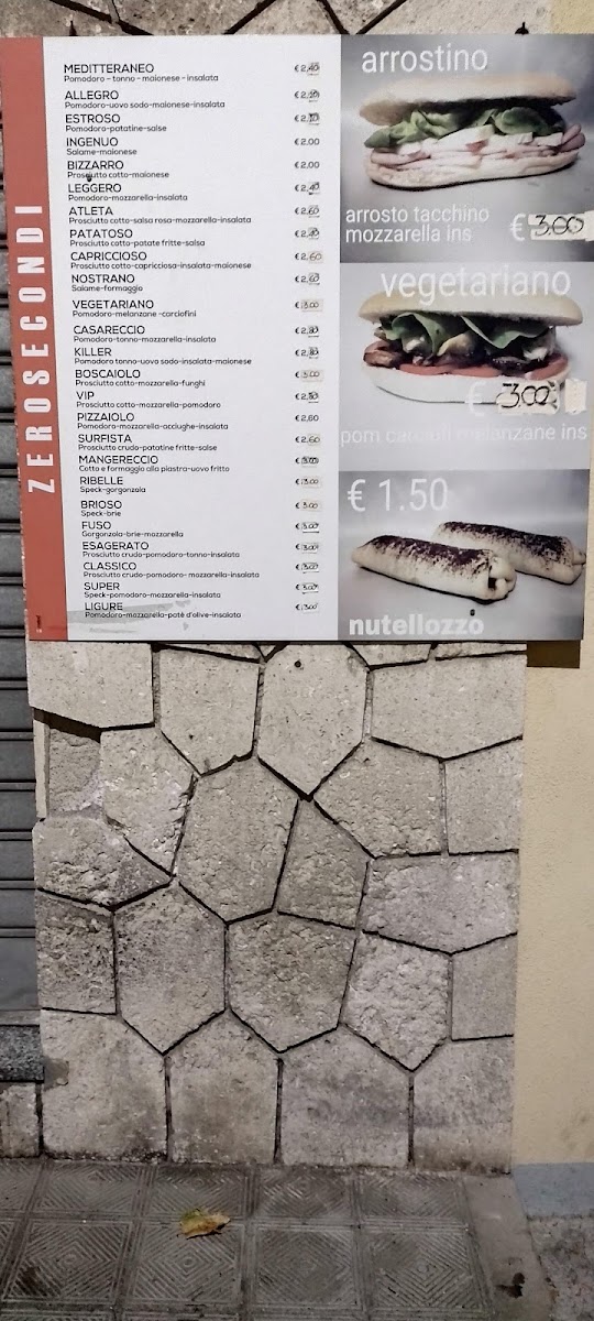 Menu Zero Secondi-3